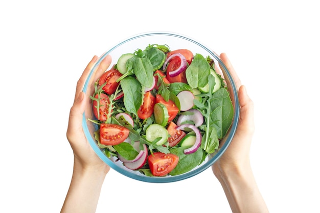 Przygotowywanie sałatki